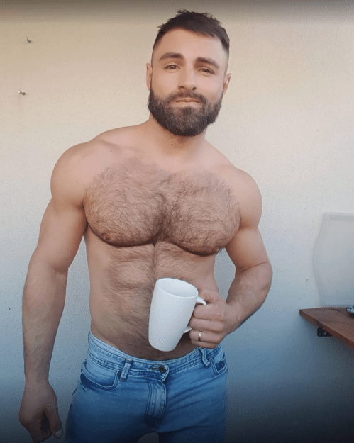 handsome, hunk, denim 