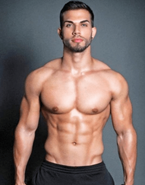 handsome, hunk, shirtless