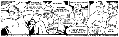 gay cartoon, gay comic, James Asal Jr.