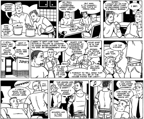 gay comic, gay cartoon