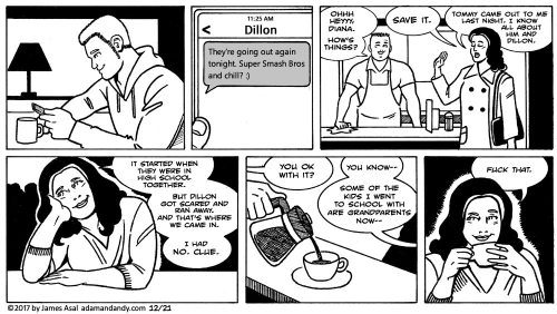 gay comic, james asal jr