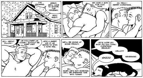 James Asal Jr., gay comic strip