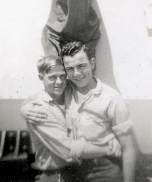 gay couple, gay military