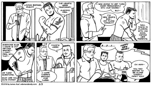 James Asal Jr, gay comic