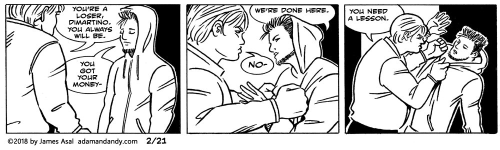 James Asal Jr, gay comic strip