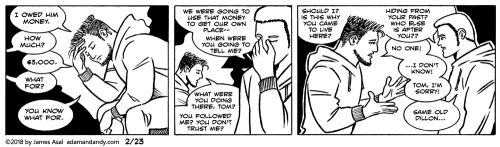 James Asal Jr, gay comic strip