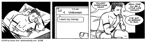 James Asal Jr, gay comic strip