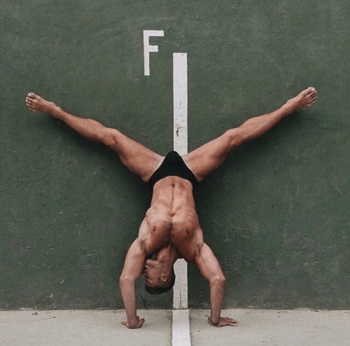 muscular guy, speedo