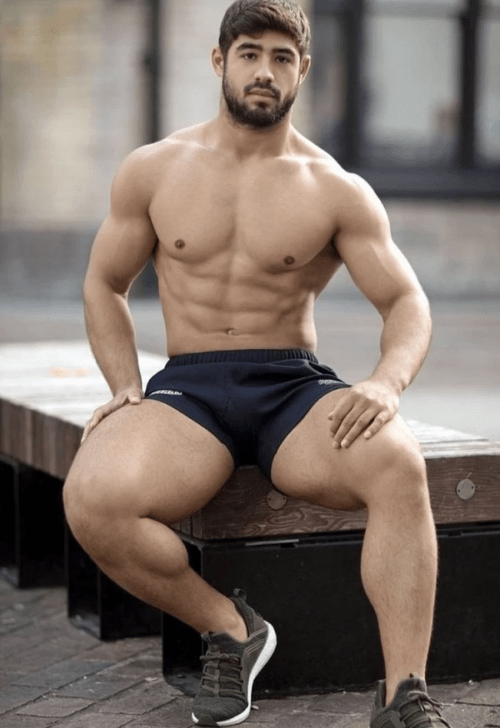 handsome, hunk, shirtless guy, muscular guy
