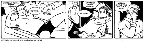gay cartoon, gay comic, james asal jr