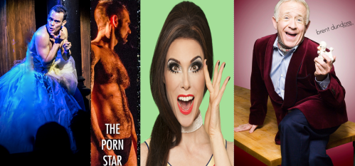  Migguel Anggelo, Nora Burns, Chris Harder, James Judd, Sam Morrison, Neil Thornton, Deven Green, Randy Rainbow, Unitard, Paula Poundstone, Leslie Jordan, Bruce Vilanch