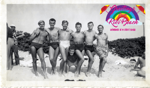 gay boston, m street gay beach