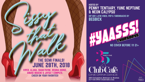 gay boston, club cafe