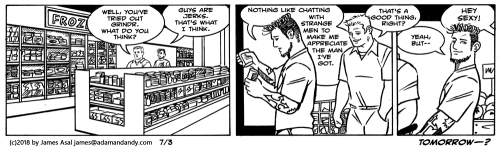 gay comic, gay cartoon, James Asal Jr