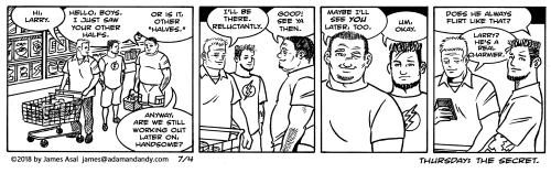 gay comic, gay cartoon, james asal jr