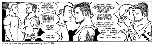 James Asal Jr, gay cartoon, gay comic strip