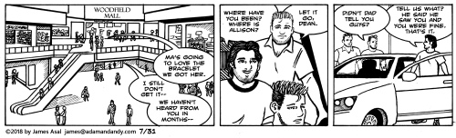 james asal jr., gay comic strip, gay cartoon