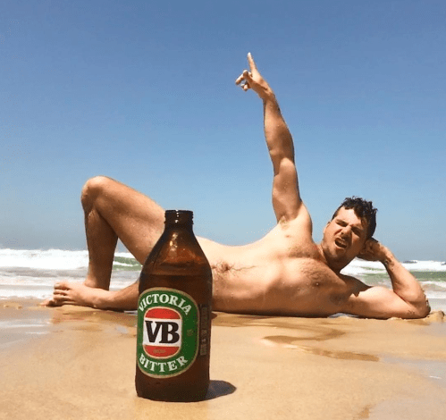 handsome, funny, Australian