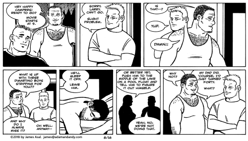 james asal jr, gay comic, gay cartoon