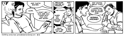 james asal jr, gay cartoon, gay comic strip