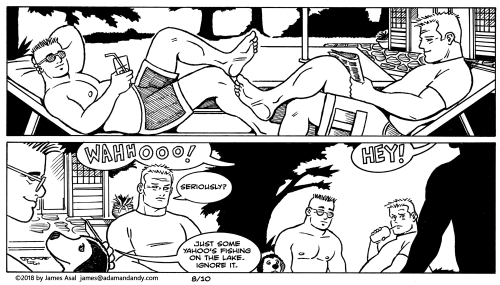 James Asal Jr., gay comic strip, gay cartoon