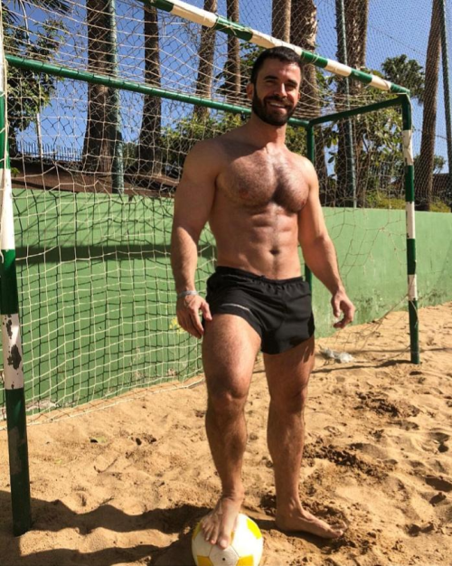 shirtless man, handsome, hunk, hairy, chef, brazilian