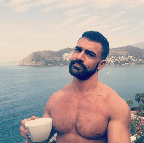 handsome, hunk, muscles