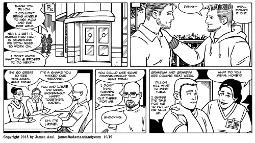 gay cartoon, gay comic, james asal jr