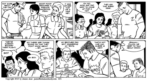 james asal jr, gay comic strip, gay cartoon