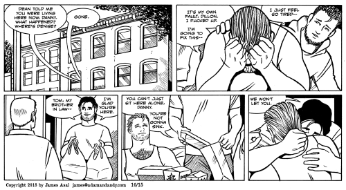 gay cartoon, gay comic, james asal jr