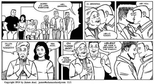 james asal jr, gay comic, gay cartoon