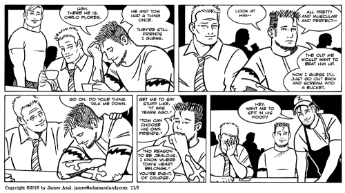 james asal jr, gay cartoon