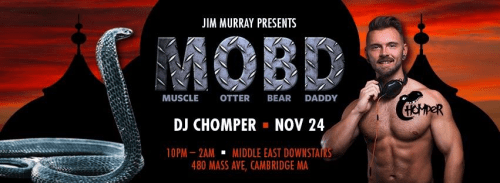 muscle otter bear daddy, gay boston