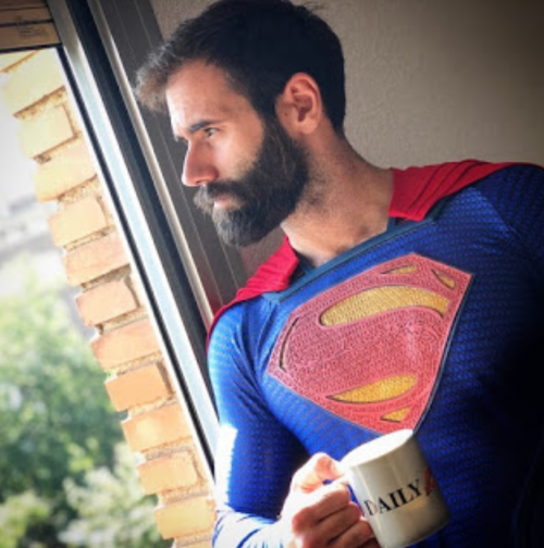 superman, handsome, hunk