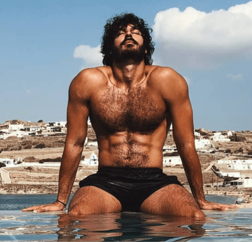 Ariel Wollek, handsome, hunk, hairy, man candy, mancandy, handsome israeli, man crush