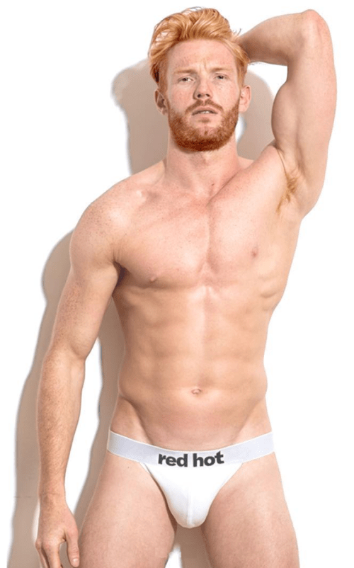 Thomas Knights, red hot 100, hot ginger, handsome red haired men