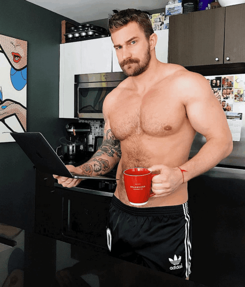 handsome, hunk, hairy