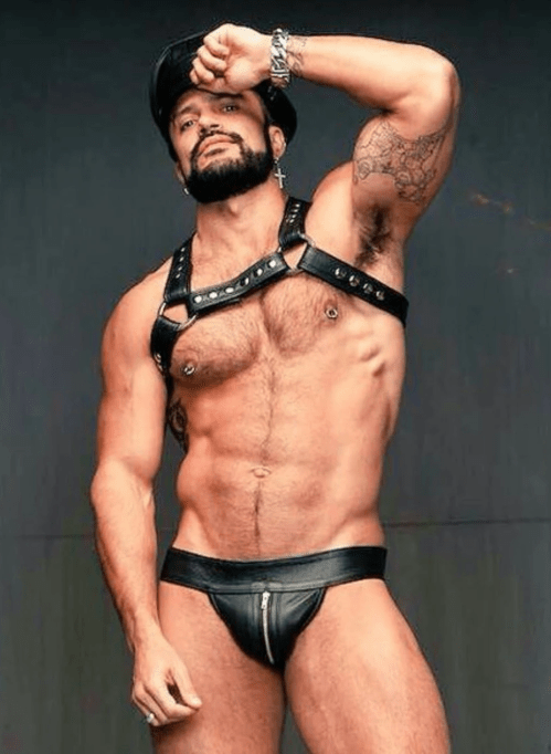 leather, fetish, handsome, hunk