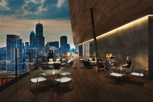 roof top bar, roof deck bar, southie hotel