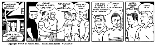 James Asal Jr, gay cartoon, gay comics