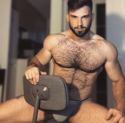 handsome, hairy chest, hunk, shirtless 