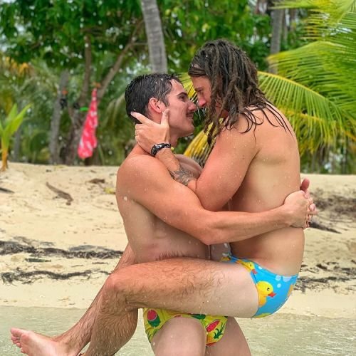 handsome, men embracing, men kissing, hunk