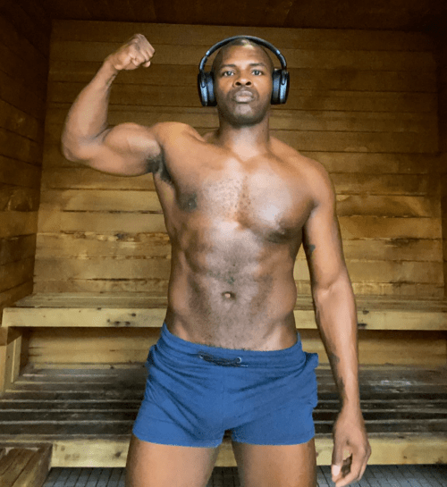 Biscuitt, handsome black man