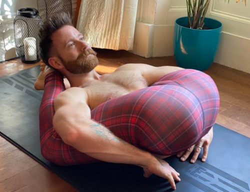 Finlay Wilson, flexible, gay, handsome