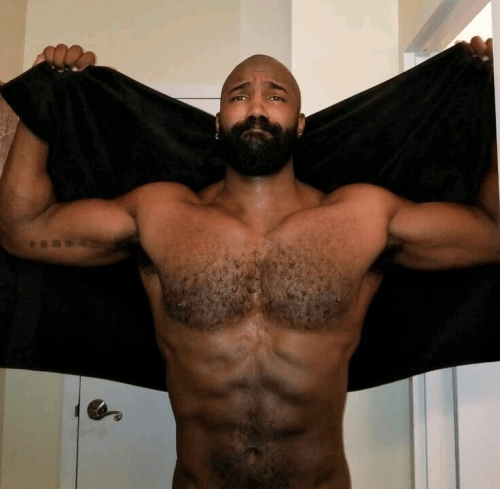 handsome, hairy, hunk