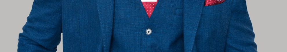 dapper, handsome, well dressed, blue