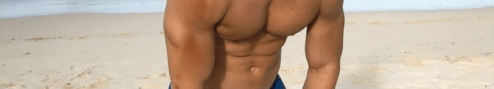 handsome, male model, blond, muscular